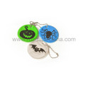 Fashion wold cup PVC reflective key chain